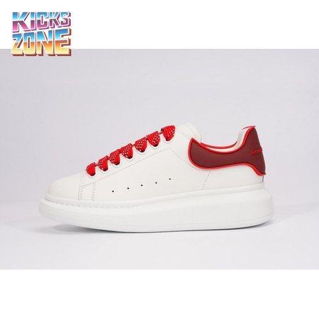 Alexander McQueen Oversized white Red SIZE: 35-45