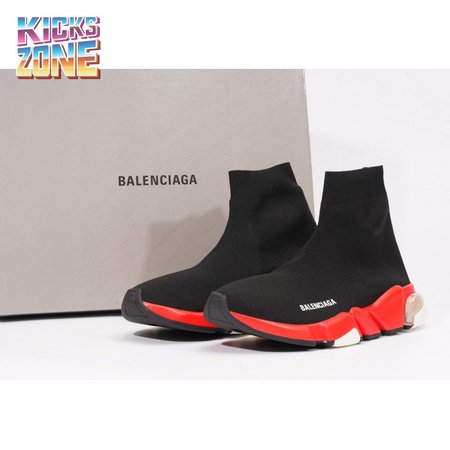 Balenciaga Speed LT SNEAKER Black Red Crystal SP36-45