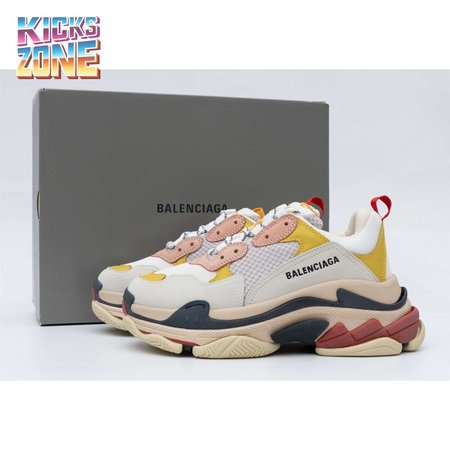 Balenciaga Triple S Cream Yellow Red (W) 35-39