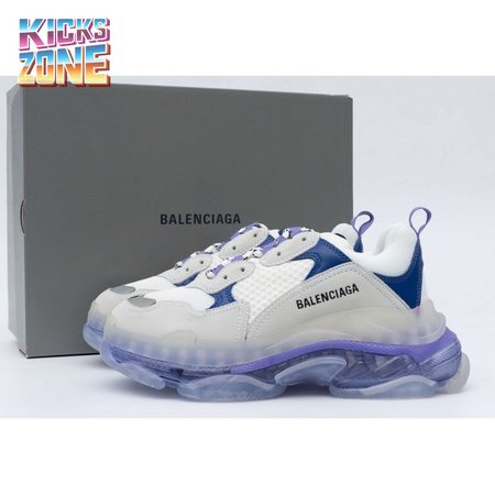 Balenciaga Triple S Clear Sole Blue (W) 35-45