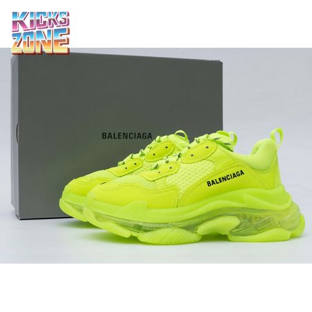 Balenciaga Triple S Clear Sole Fluo Yellow (W) 35-45