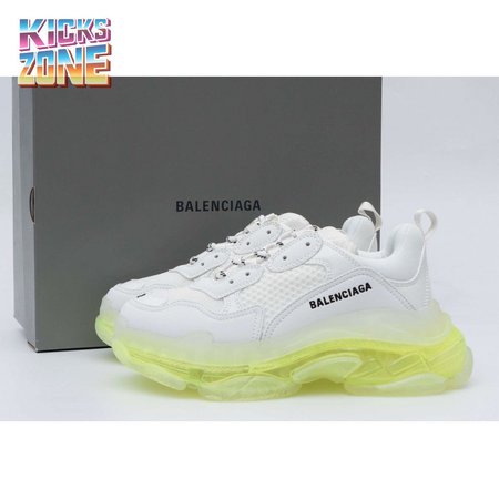 Balenciaga Triple S Clear Sole White Fluo Yellow 35-45