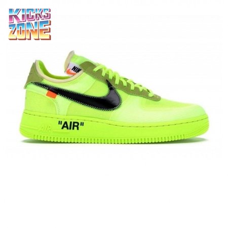 Off-White x Air Force 1 Low 'Volt' Size 36-46