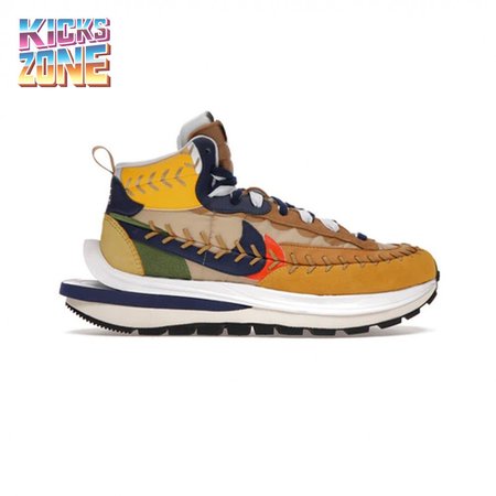 Nike Vaporwaffle sacai Jean Paul Gaultier Sesame Blue Size 36-45