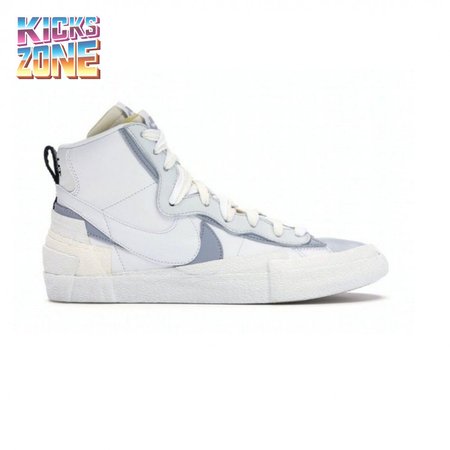 Sacai x Blazer Mid 'White Grey' Size 40-47.5