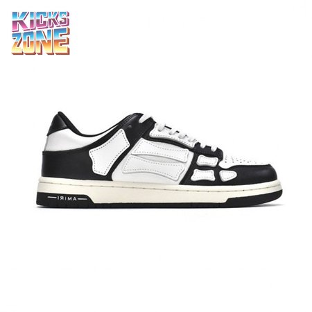 AMIRI Skel Top Low White Black Size 40-46