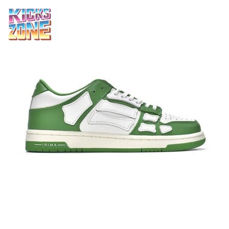 AMIRI Skel Top Low Whtie Green Size 40-46