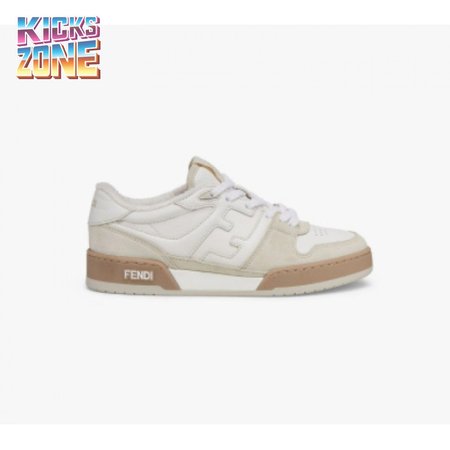 Fendidi Match Women's white suede low top shoes Size 35-45