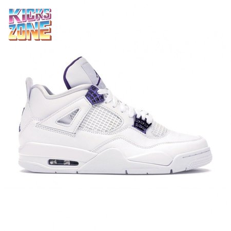 Air Jordan 4 Retro 'Purple Metallic' Size 36-47.5