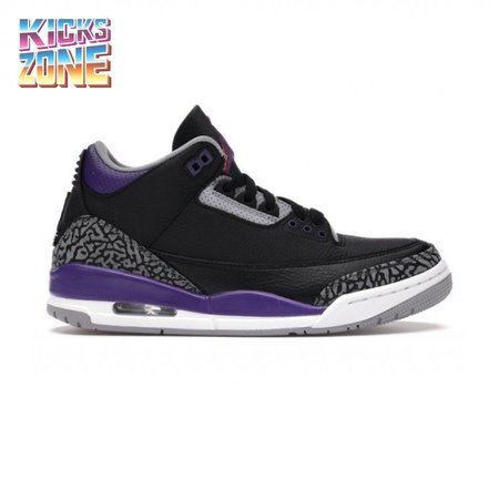 Air Jordan 3 Retro 'Court Purple' Size 40-47.5