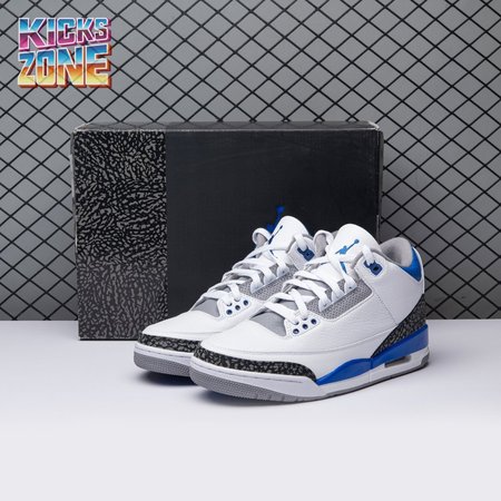 Jordan 3 Retro Racer Blue CT8532-145 Size 40-48.5