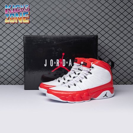 Jordan 9 Retro White Gym Red 302370-160 Size 40-47.5