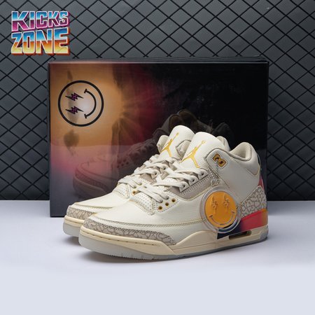 J Balvin x Air Jordan 3 FN0344-901 Size 36-47.5