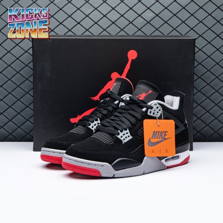 Air Jordan 4 Retro OG Bred 2019 Size 36-47.5