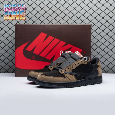 Travis Scott x Air Jordan 1 Low OG Velvet Brown DM7866 202 Size 36-47.5