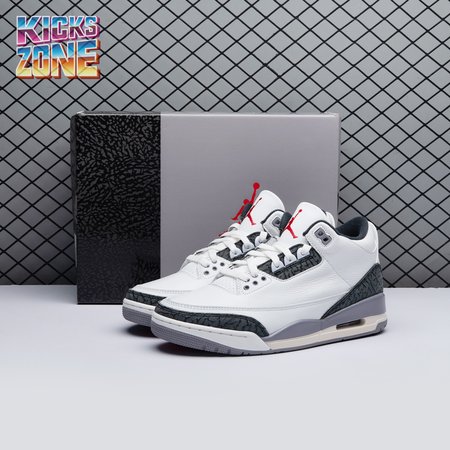 Jordan 3 Retro Cement Grey CT8532-106 Size 36-47.5